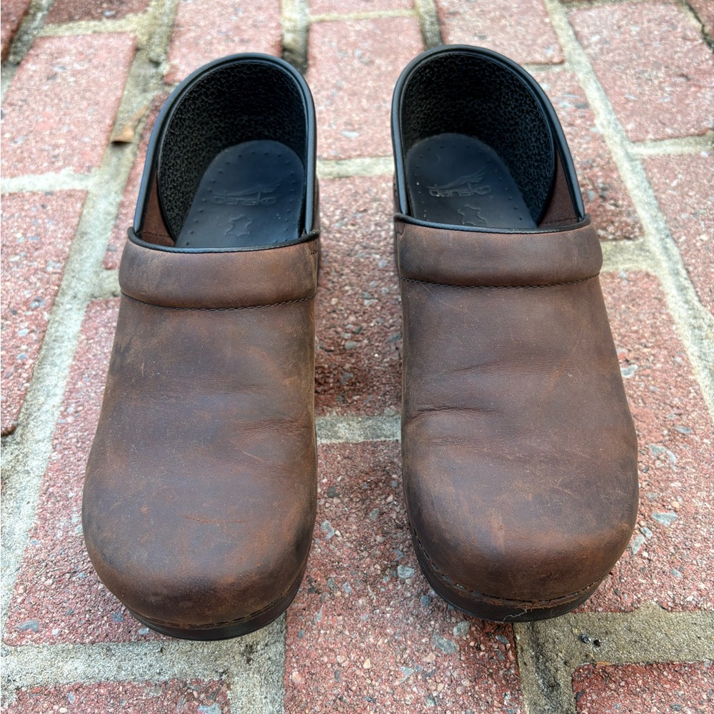 Dansko Leather Clogs